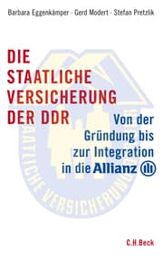Cover von Die staatliche Versicherung der DDR