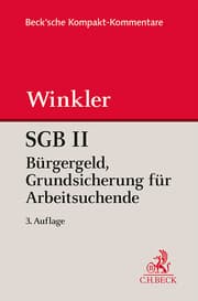Cover von SGB II - Bürgergeld, Grundsicherung für Arbeitsuchende