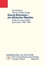 Cover von Georg Solmssen - ein deutscher Bankier