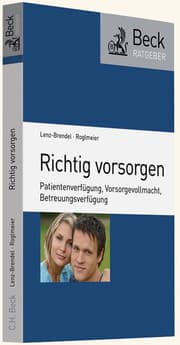 Cover von Richtig vorsorgen