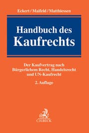 Cover von Handbuch des Kaufrechts