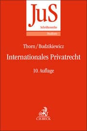 Cover von Internationales Privatrecht