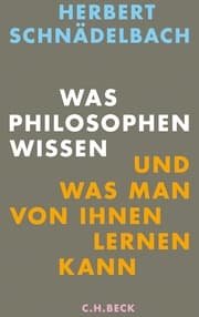 Cover von Was Philosophen wissen