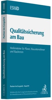Cover von Qualitätssicherung am Bau