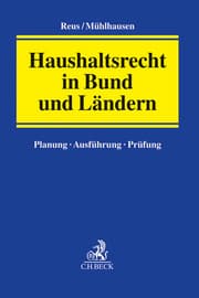 Cover von Haushaltsrecht in Bund und Ländern