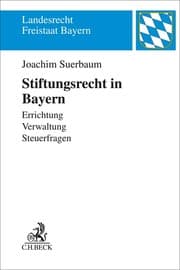 Cover von Stiftungsrecht in Bayern