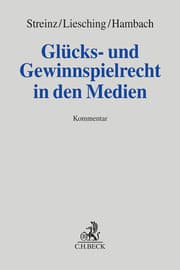 Cover von Glücks- und Gewinnspielrecht in den Medien