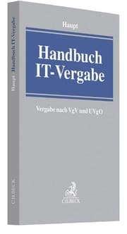 Cover von Handbuch IT-Vergabe