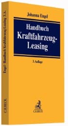 Cover von Handbuch Kraftfahrzeugleasing