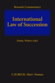 Cover von International Law of Succession