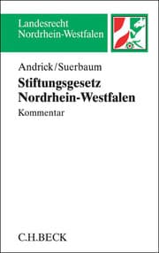 Cover von Stiftungsgesetz für das Land Nordrhein-Westfalen StiftG NRW
