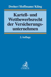 Cover von Kartell- und Wettbewerbsrecht der Versicherungsunternehmen