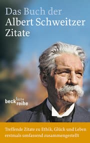 Cover von Das Buch der Albert-Schweitzer-Zitate