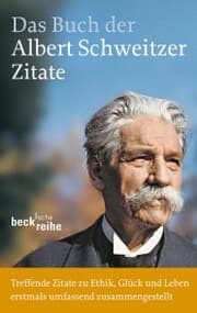 Cover von Das Buch der Albert-Schweitzer-Zitate
