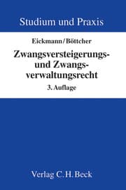 Cover von Zwangsversteigerungs- und Zwangsverwaltungerecht