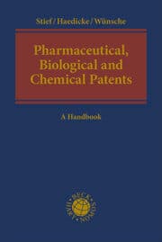 Cover von Pharmaceutical, Biological and Chemical Patents