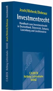 Cover von Investmentrecht
