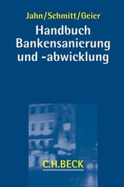 Cover von Bankensanierung und -abwicklung