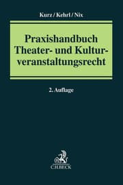 Cover von Praxishandbuch Theater- und Kulturveranstaltungsrecht