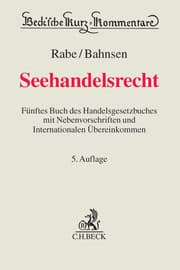 Cover von Seehandelsrecht