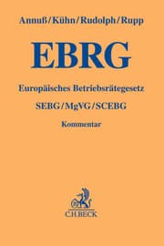 Cover von Europäisches Betriebsräte-Gesetz