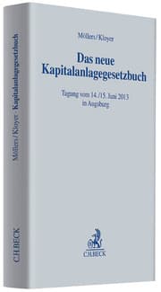 Cover von Das Kapitalanlagegesetzbuch