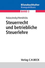 Cover von Steuerrecht und betriebliche Steuerlehre