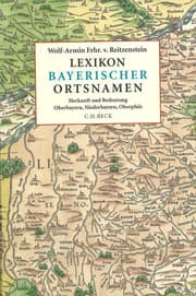 Cover von Lexikon bayerischer Ortsnamen
