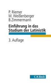 Cover von Einführung in das Studium der Latinistik