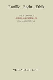 Cover von Familie - Recht - Ethik