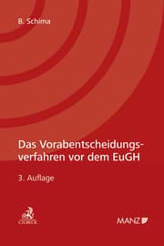 Cover von Das Vorabentscheidungsverfahren vor dem EuGH