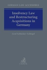Cover von Insolvency Law & Restructuring in Germany