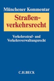 Cover von Münchener Kommentar zum Straßenverkehrsrecht 1