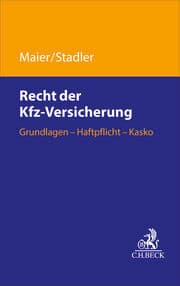 Cover von Recht der Kfz-Versicherung