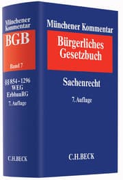 Cover von Münchener Kommentar zum Bürgerlichen Gesetzbuch 7