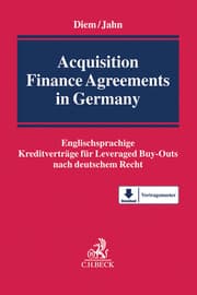 Cover von Acquisition Finance Agreements in Germany