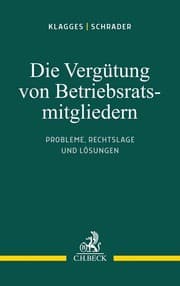 Cover von Die Vergütung von Betriebsratsmitgliedern