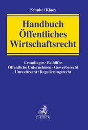 Cover von Handbuch Öffentliches Wirtschaftsrecht