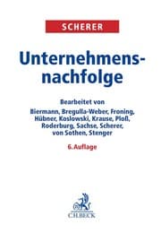 Cover von Unternehmensnachfolge