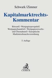 Cover von Kapitalmarktrechts-Kommentar