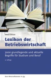 Cover von Lexikon der Betriebswirtschaft