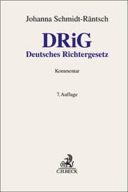 Cover von Deutsches Richtergesetz. DRiG