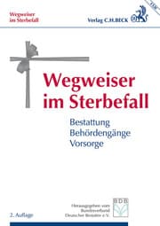Cover von Wegweiser im Sterbefall