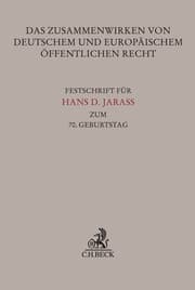 Cover von Das Zusammenwirken von deutschem und europäischem Öffentlichen Recht