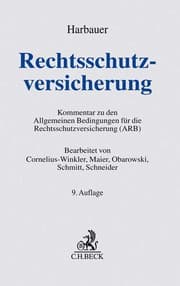 Cover von Rechtsschutzversicherung