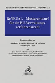 Cover von ReNEUAL - Musterentwurf für ein EU-Verwaltungsverfahrensrecht