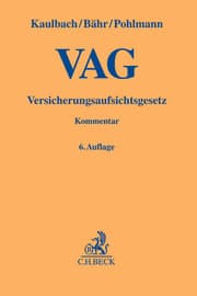 Cover von Versicherungsaufsichtsgesetz/VAG