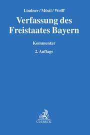 Cover von Verfassung des Freistaates Bayern