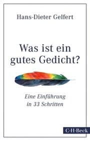 Cover von Was ist ein gutes Gedicht?