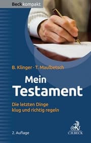 Cover von Mein Testament